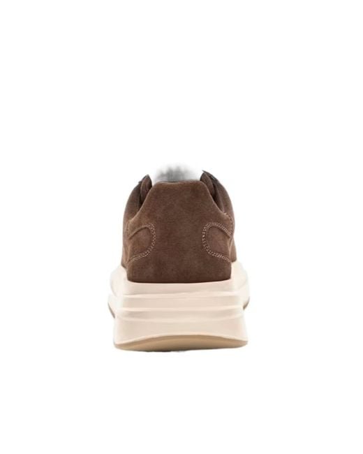 Guess Brown Elba Genuine Suede Sneaker for men