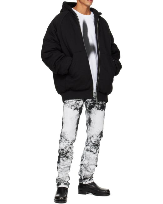 1017 ALYX 9SM Black 1017 9Sm Zip-Up Hooded Jacket for men