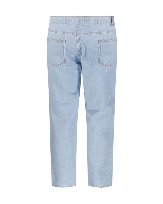 AMISH Blue Jeremiah Carrot-Fit Jeans for men
