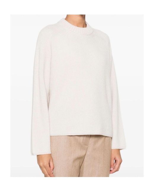 Forte_forte Natural Long-Sleeved Sweater