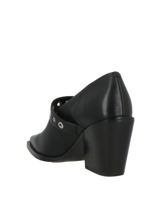 Rag & Bone Black Square-Toe High Heels