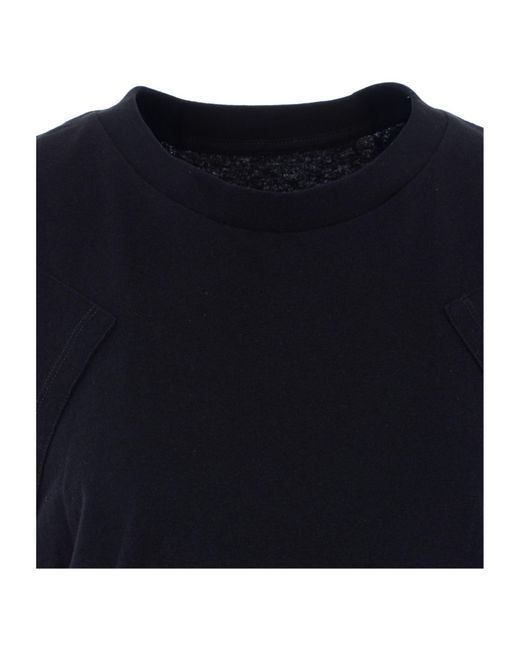 MM6 by Maison Margiela Blue Crewneck Sleeveless Vest