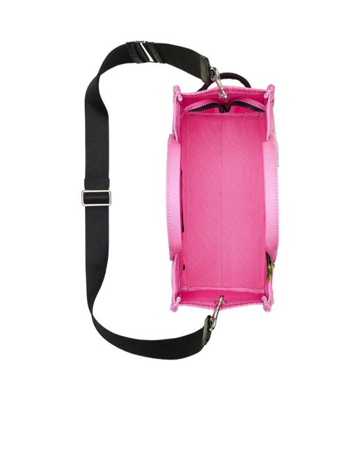 Marc Jacobs Pink Printed Handbag