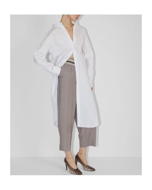 Fendi White Shirt Dresses