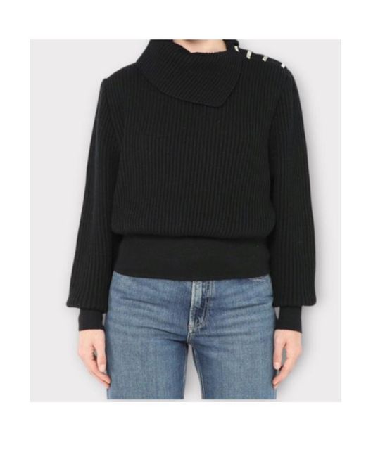 Alaïa Black Long-Sleeved Knitwear