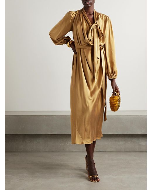 Zimmermann Natural Bow Dress