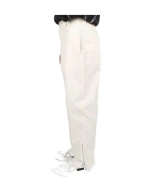 Jil Sander Natural Belt Loop Casual Pants for men