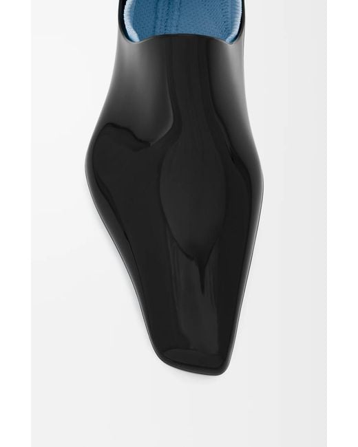 Loewe Black Emily Aqua Sock Pumps