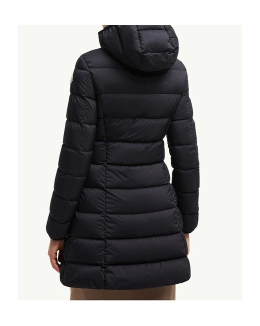 Moncler Black Gie Hooded Padded Coat