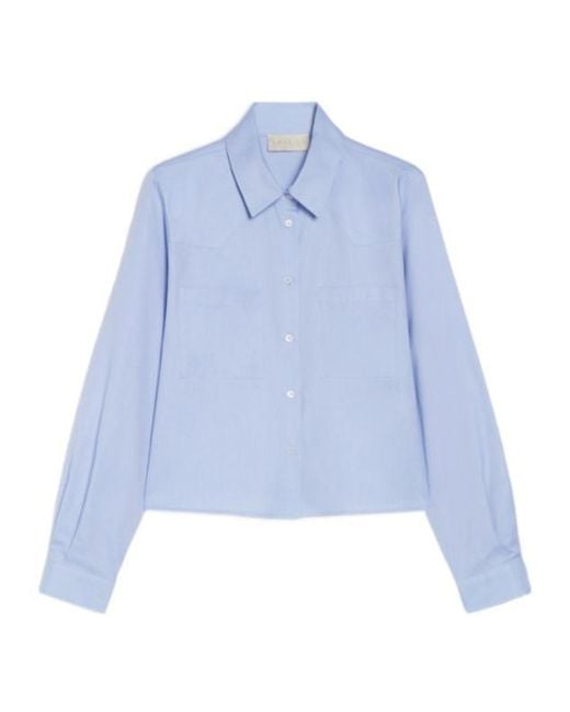 iBlues Blue Boxy Shirt