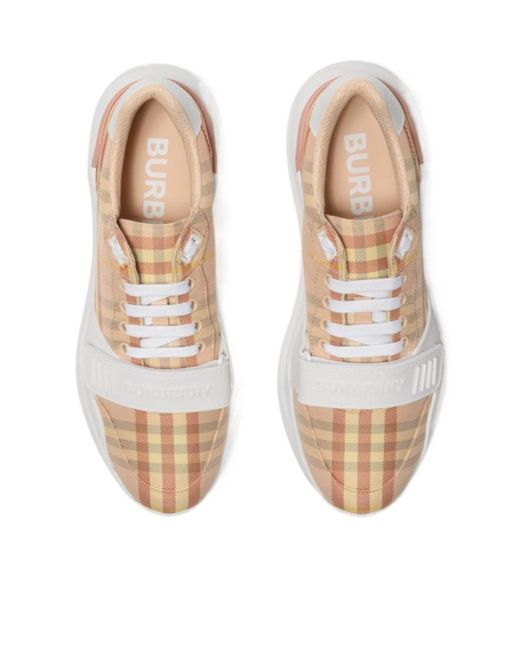 Burberry Natural Check Sneakers