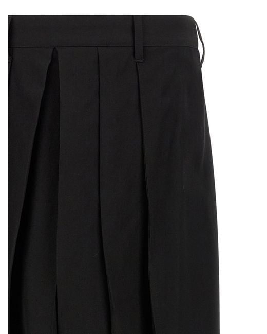 Yohji Yamamoto Black 'Hakama' Pants for men