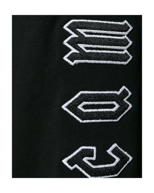 McQ Alexander McQueen Black Logo Print Track Pants for men
