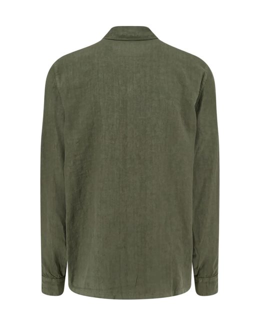 Aspesi Green Ri-Capa Button-Down Shirt for men