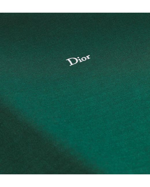 Dior Green Long-Sleeved T-Shirt for men
