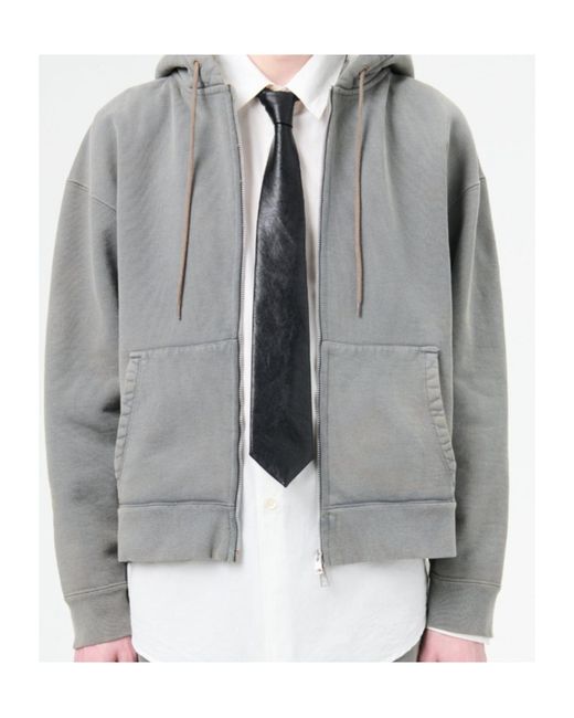 Our Legacy White Pointed-Tip Tie for men
