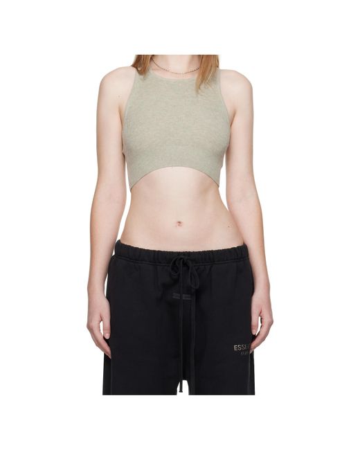 Fear Of God Multicolor Cropped Tank Top