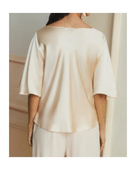 Marella Natural Silk Satin Blouse