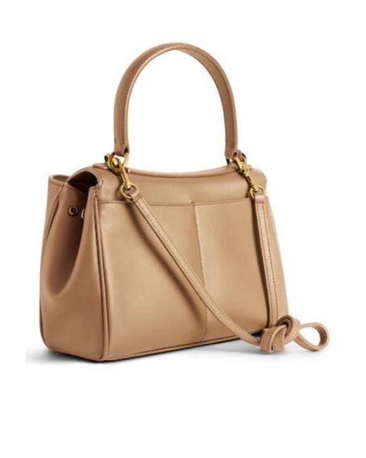 Balenciaga Natural Rodeo Top Mini Hand Bag