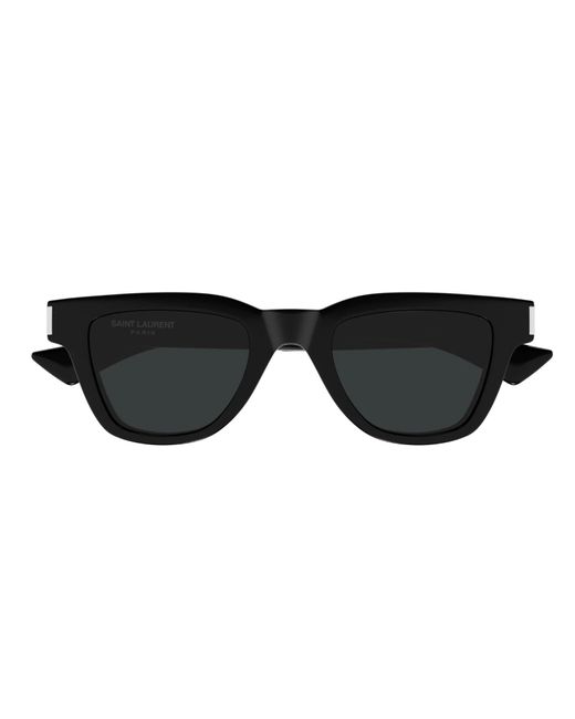 Saint Laurent Black Square-Frame Sunglasses for men