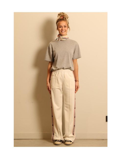 Golden Goose Deluxe Brand Natural Loose Waist Casual Pants
