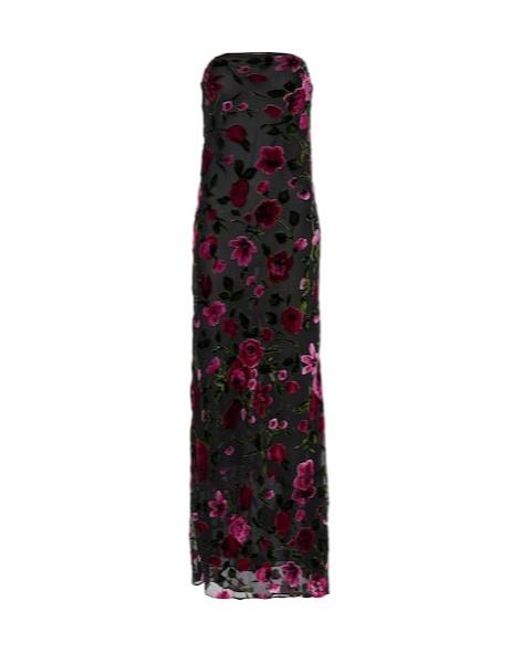 Rodarte Purple Velvet Devoré Gown
