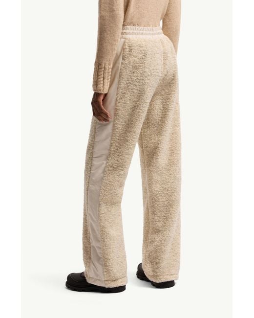Moncler Natural Teddy Sweatpants