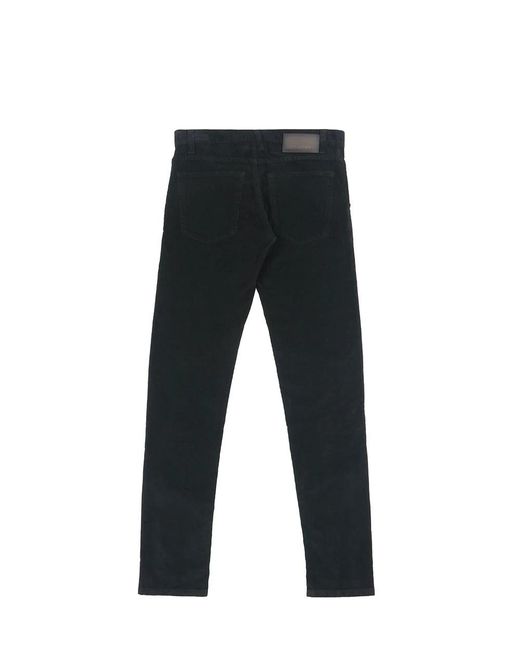 Dolce & Gabbana Black Logo Details Casual Pants for men