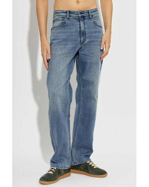 Rag & Bone Blue Belt-Loop Jeans for men