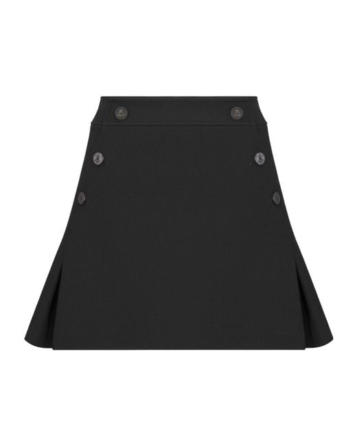 Dior Black Sailor Miniskirt