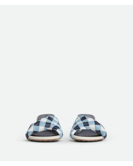 Bottega Veneta Blue Blink Mule