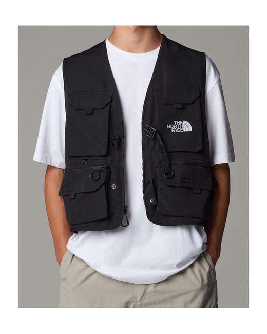 The North Face Black Nse Zipped Gilet for men