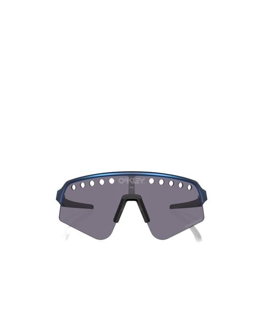 Oakley Blue Sutro Lite Sweep Shield Sunglasses for men