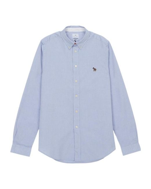 Paul Smith Blue Ps Tailored Fit Shirt for men