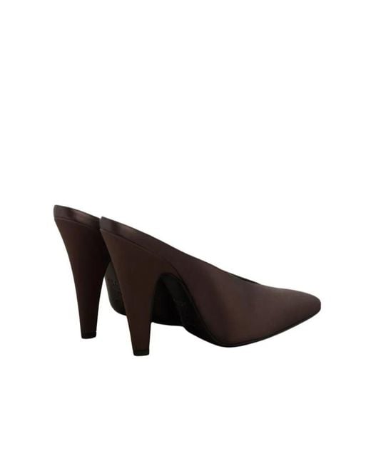 Alaïa Brown Open-Toe High-Heeled Sandals
