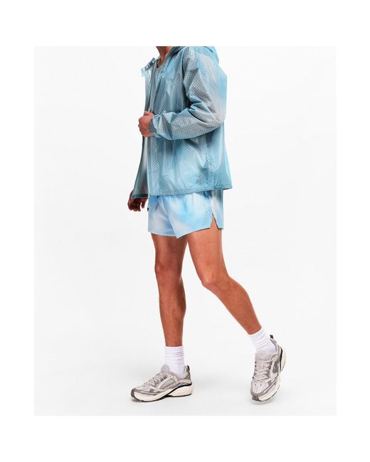 Represent Blue Hooded Casual Jacket for men