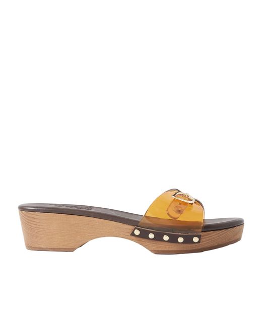 Ancient Greek Sandals Multicolor Jelly Studded Pvc Clogs