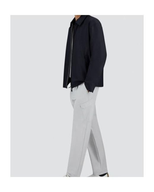 Herno Blue Gore-Tex Paclite Shacket for men