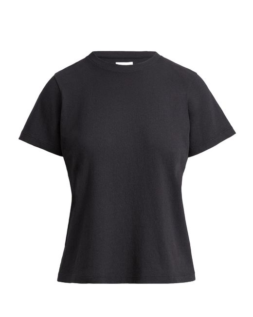Khaite Black Classic Short-Sleeve T-Shirt