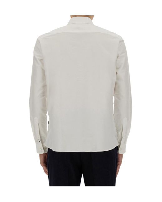 Boss Gray Long Sleeve Shirt for men