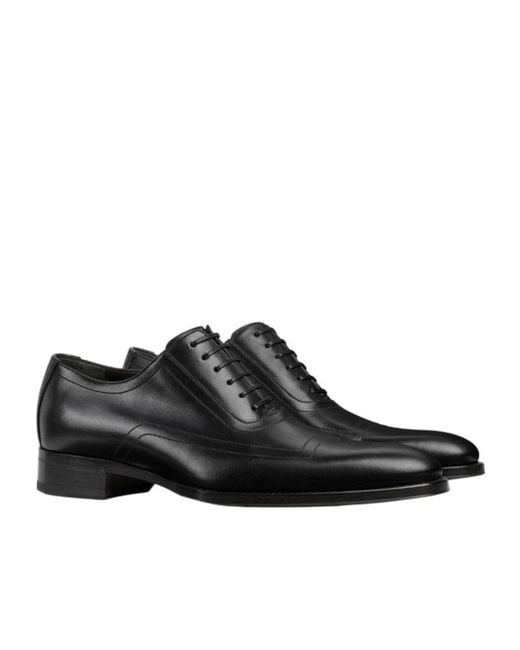 Gucci Black Lace-Up Shoes for men