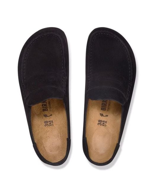 Birkenstock Black Naples Wrapped Shoes for men