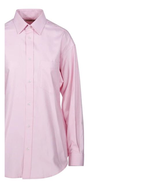 DARKPARK Pink Anne Long Sleeved Tailored Shirt