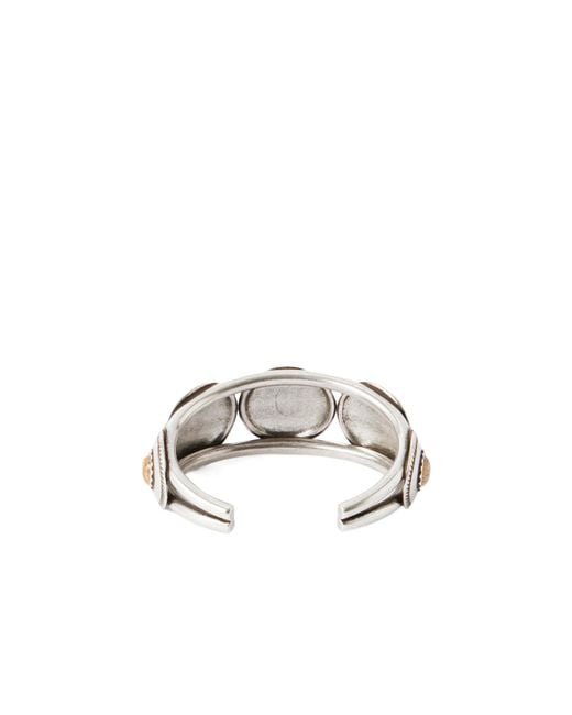 Isabel Marant White Tone Stone Cuff