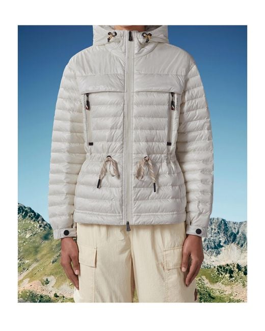 Moncler Gray Grenoble Padded Jacket