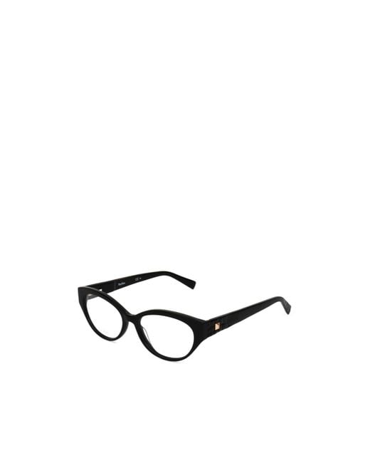 Max Mara White Cat-Eye Glasses