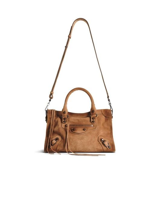 Balenciaga Brown Le City Bag Small