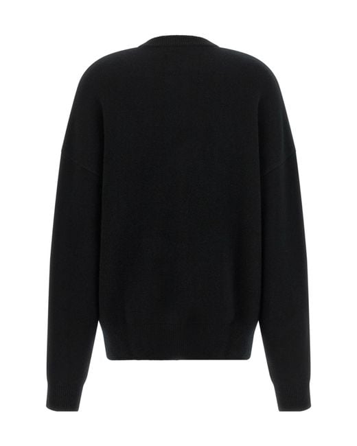 Extreme Cashmere Black 'N496 Like Sweater for men