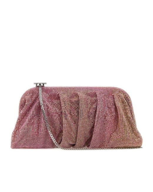 Benedetta Bruzziches Purple Venus La Grande Clutch Bag