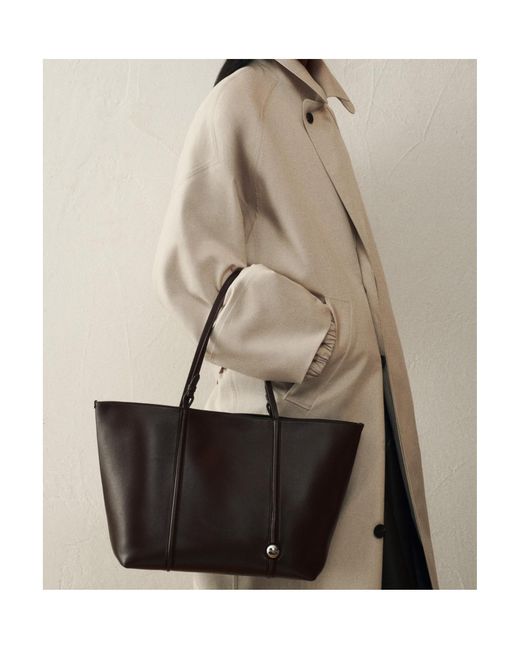 Jacquemus Brown The Marino Soft Tote Bag for men